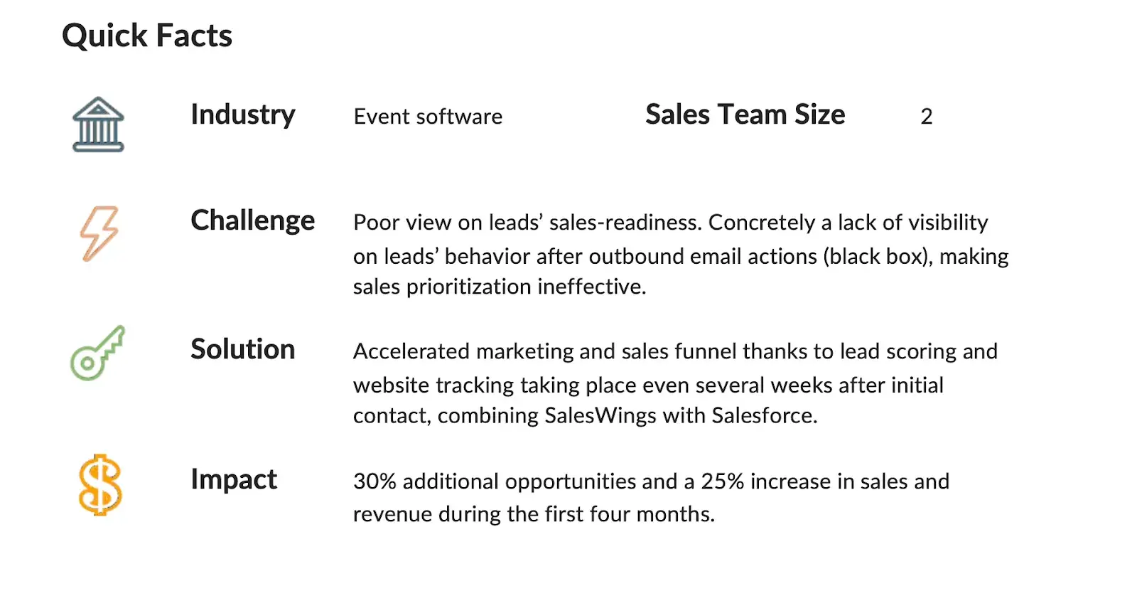 expo-genie x saleswings & salesforce case study