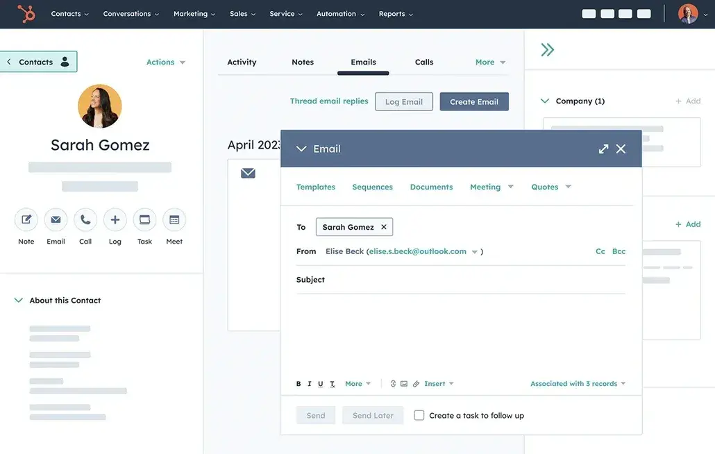contact management system vs customer relationship management software