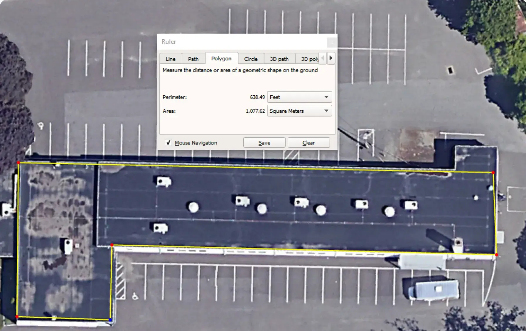 measuring roofs to target the right prospect with sales canvassing.
