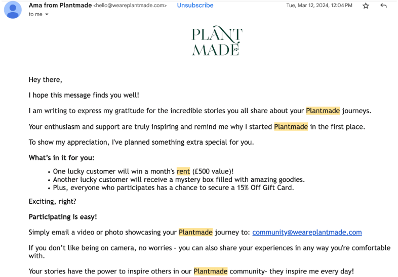 Plantmade