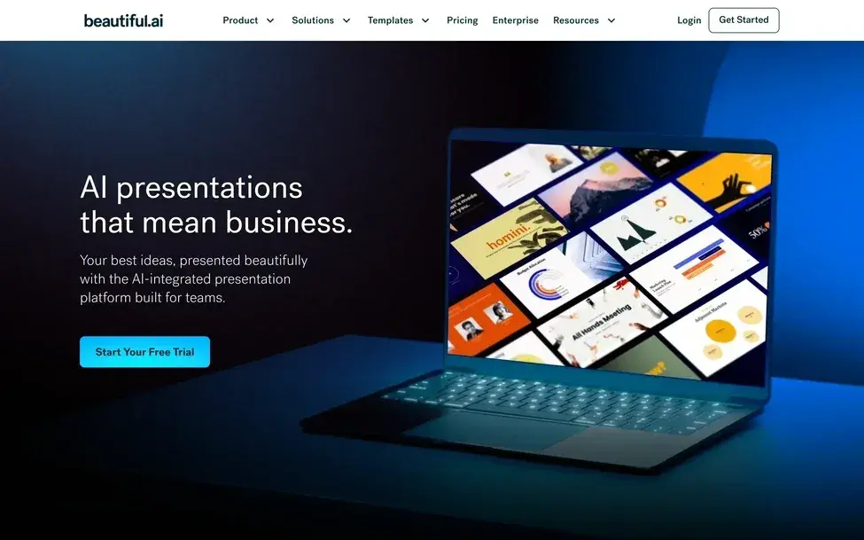 beautiful.ai best ai powerpoint generator