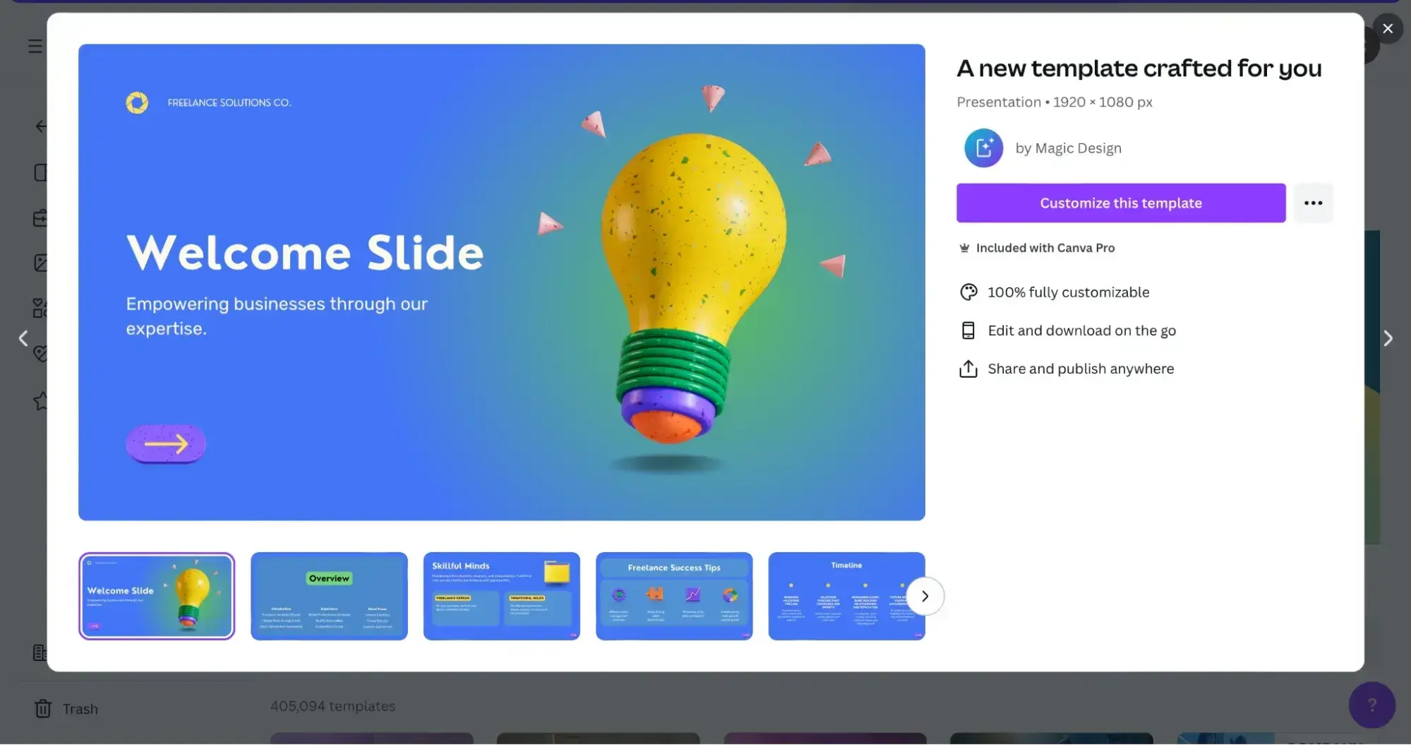 canva ai presentation maker