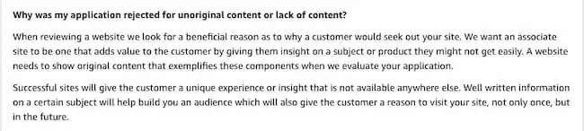 amazon affiliate content requirements, how to become an amazon affiliate
