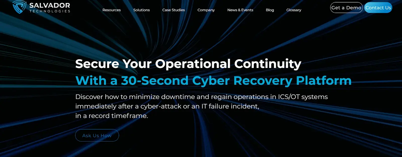 disruptive startup: salvador technologies