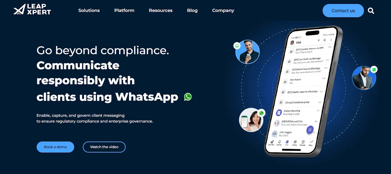 disruptive startups: leapxpert