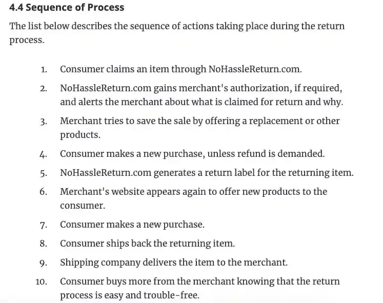return process, ecommerce business planhttps://www.bplans.com/e-commerce_start-up_business_plan/executive_summary_fc.php