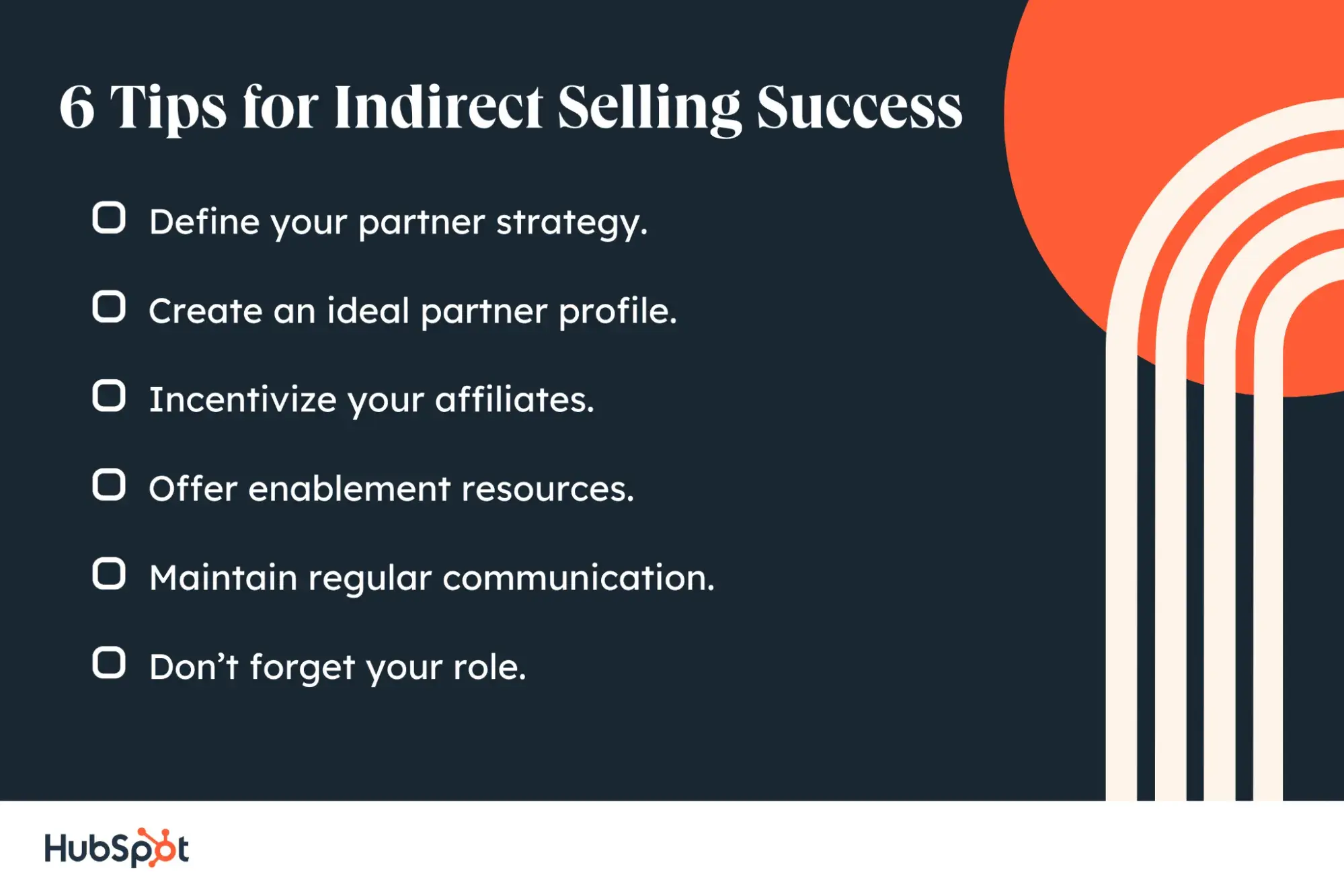 indirect sales tips