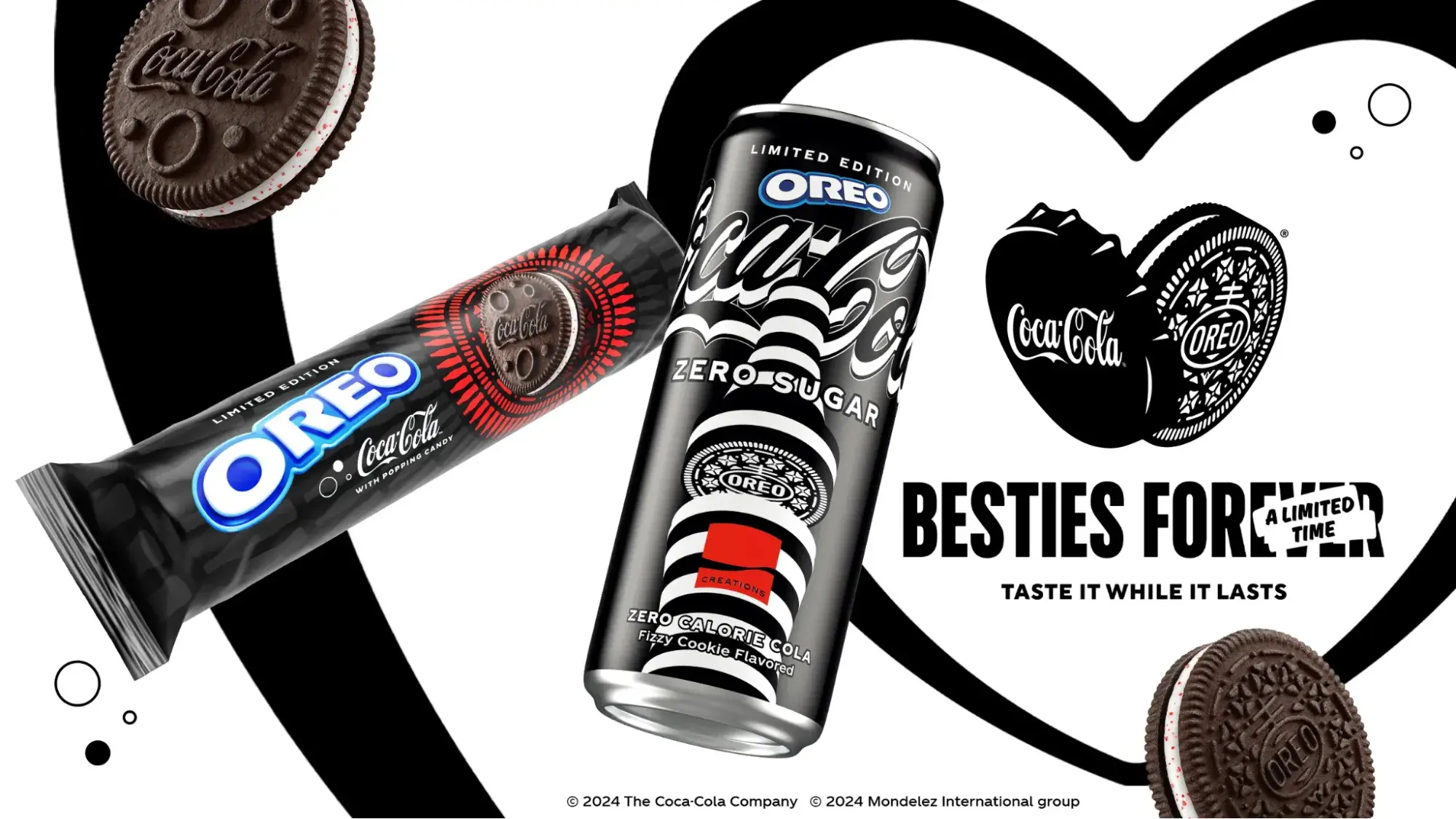 coca-cola and oreo collaborated to create an integrated marketing product that uses both flavors together