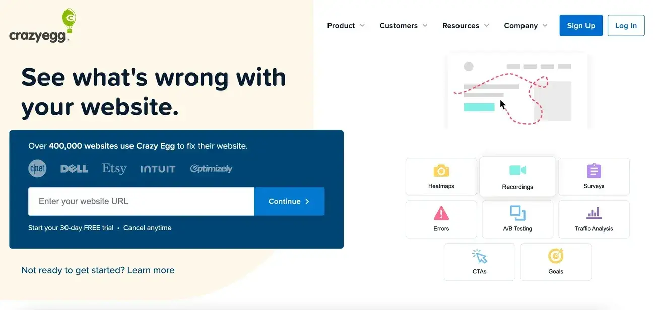 crazy egg marketing tools