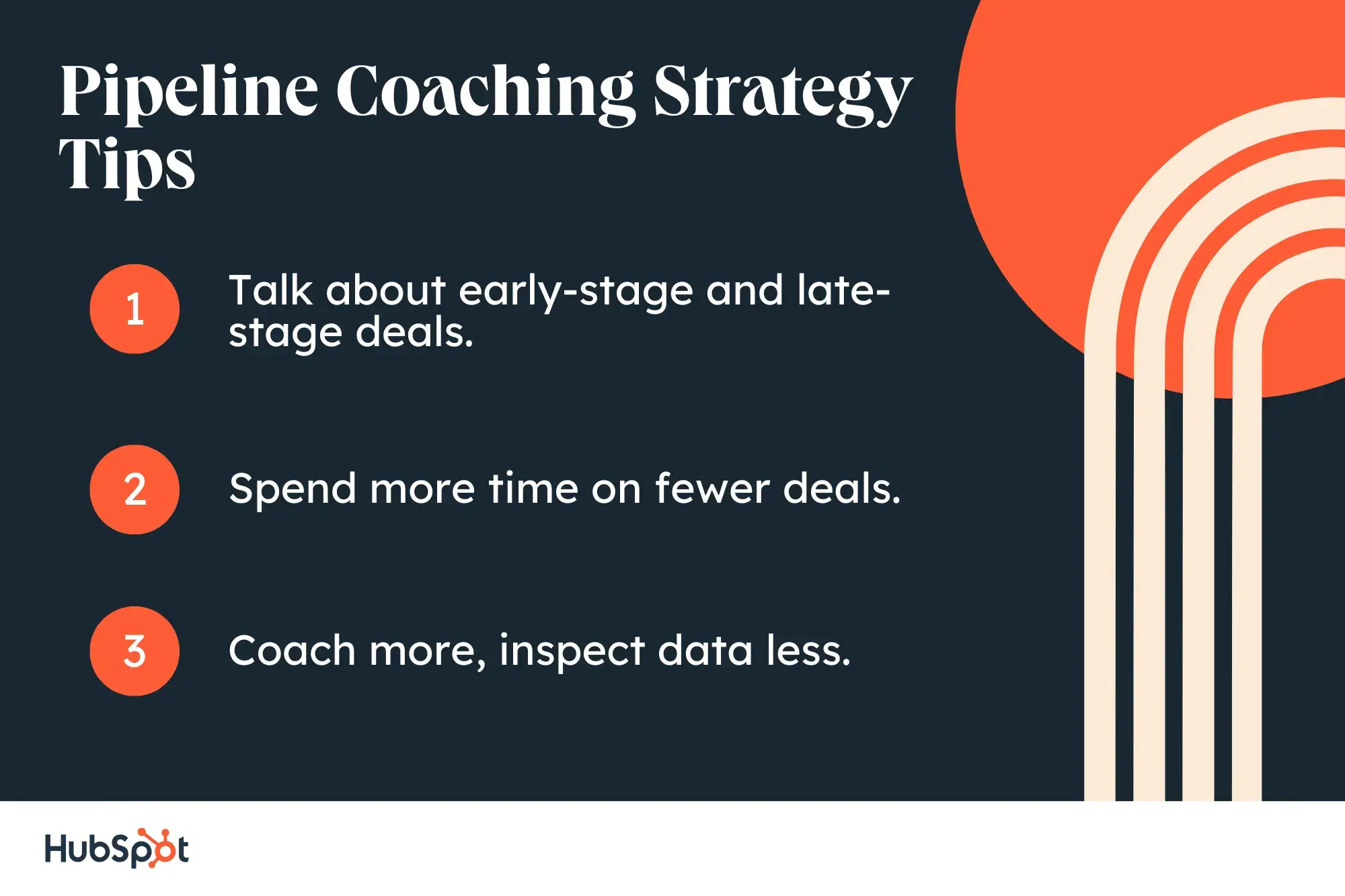 pipeline coaching strategy tips