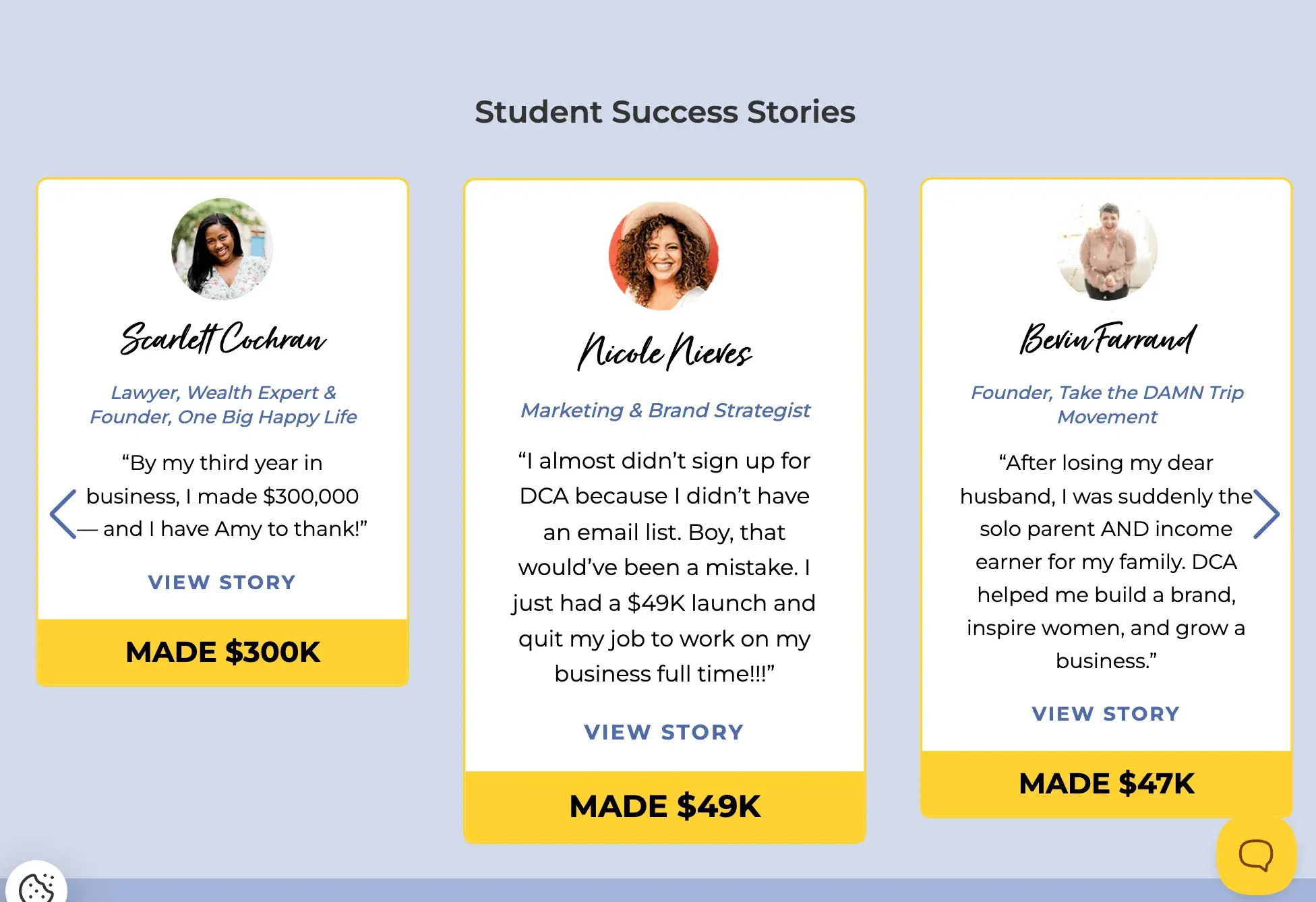 how to sell online courses: success stories from amy porterfield’s digital course academy
