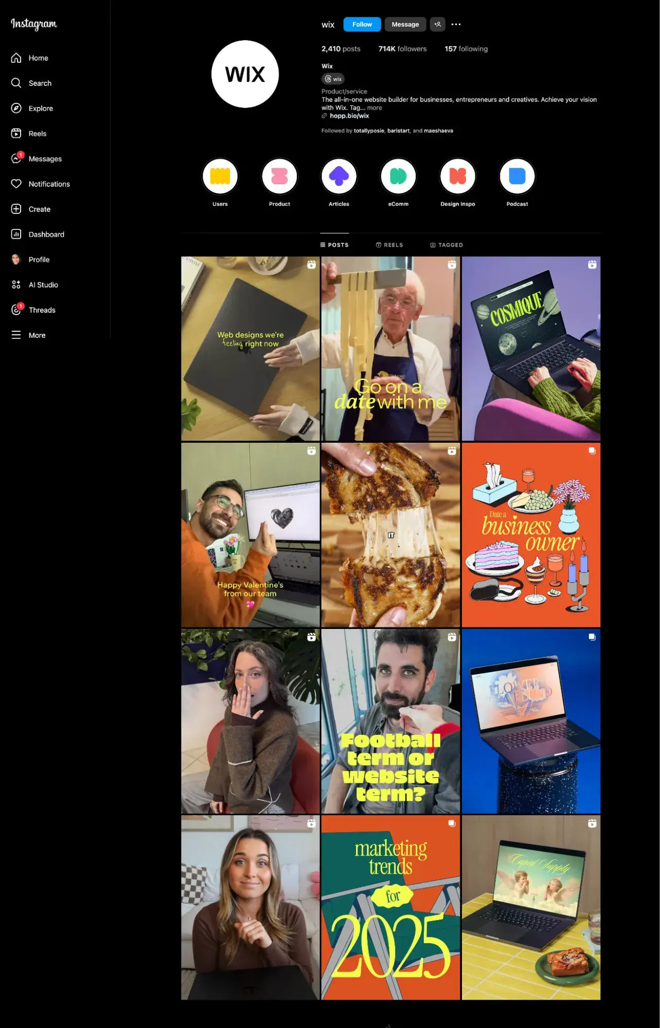 wix instagram feed