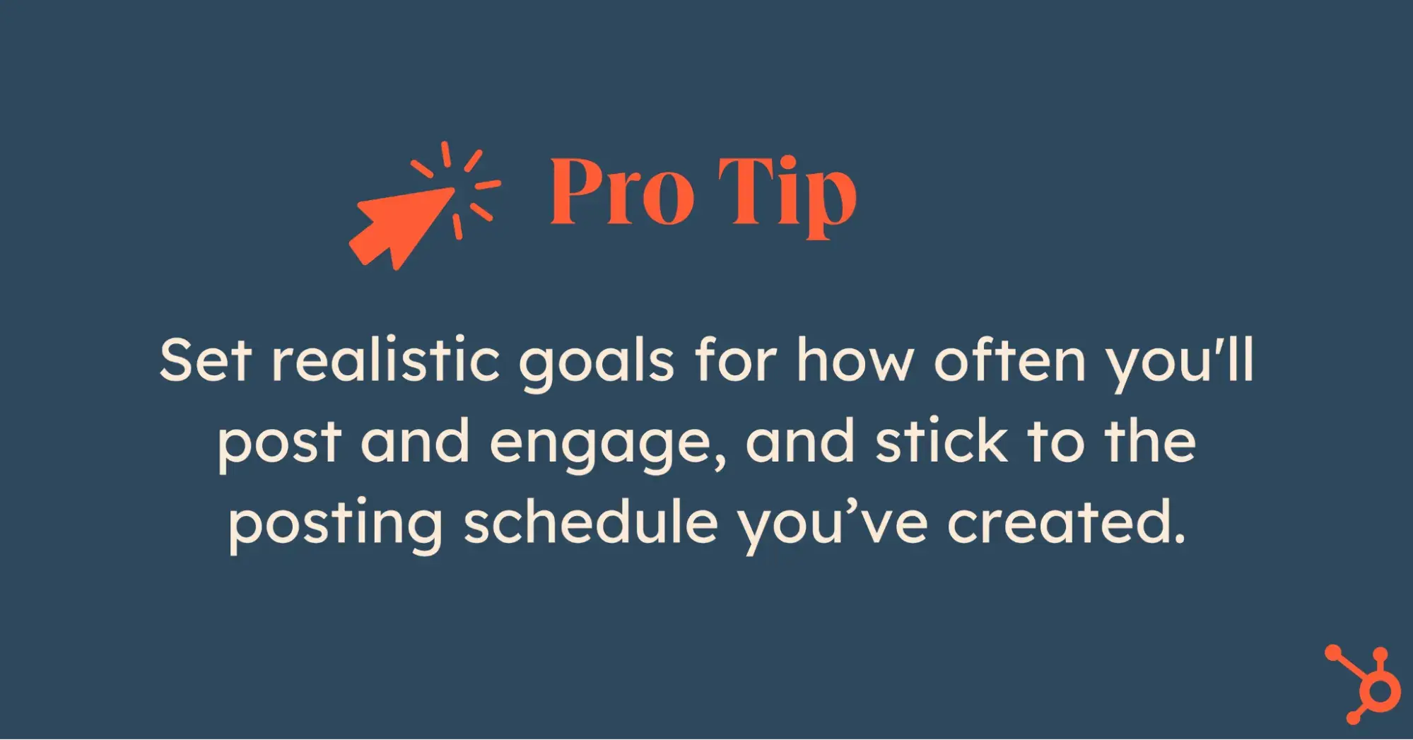 social media strategy pro tip
