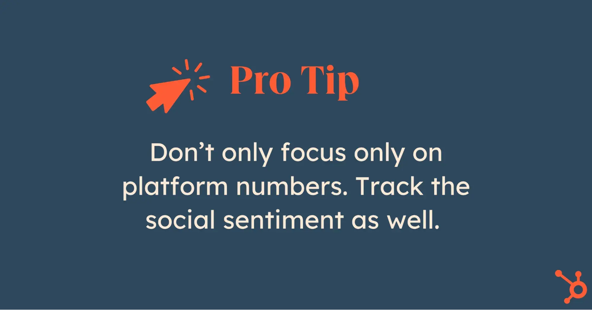 social media strategy pro tip