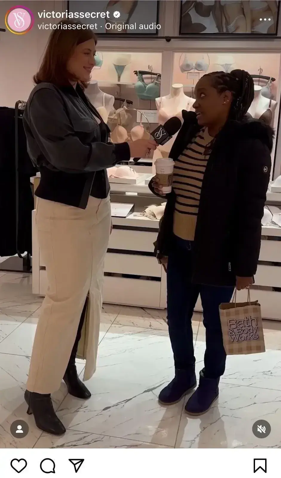 victoria’s secret instagram page