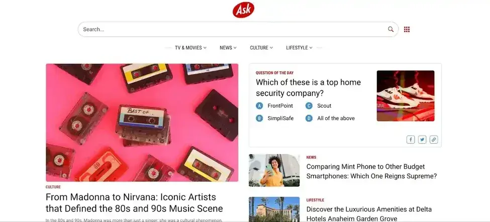 ask.com search engine