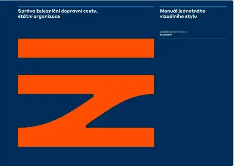 czech railway brand guide examples