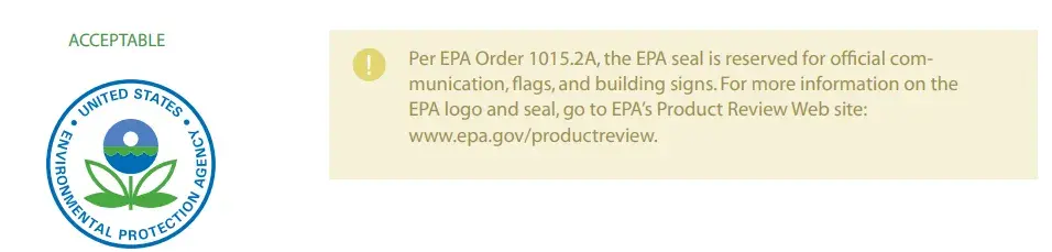 epa (1977) brand guide examples