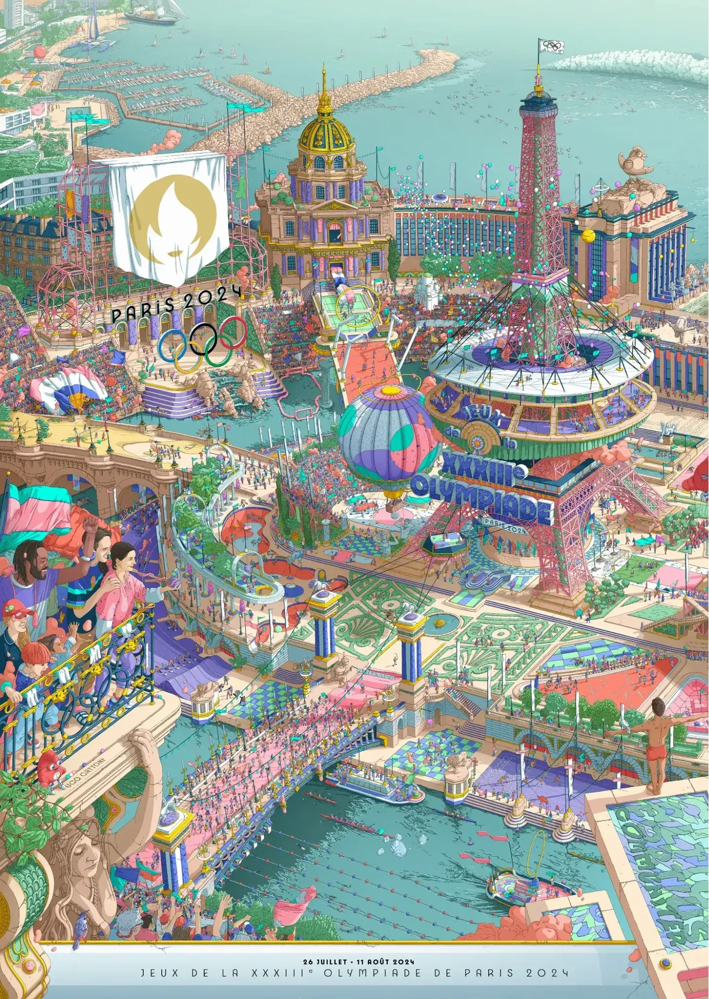 paris 2024 brand guide examples
