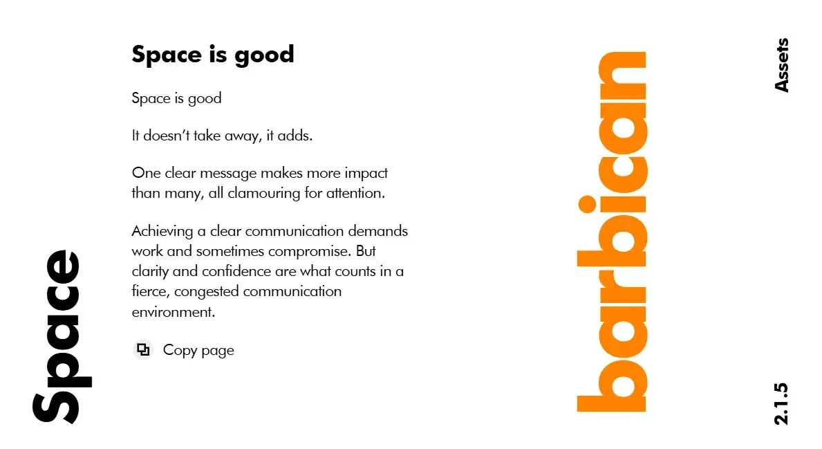 barbican brand guide