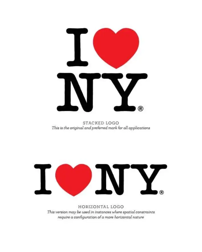 brand style guide examples: i love new york