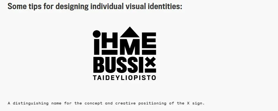 brand style guide examples: university of the arts tips for designing individual identities