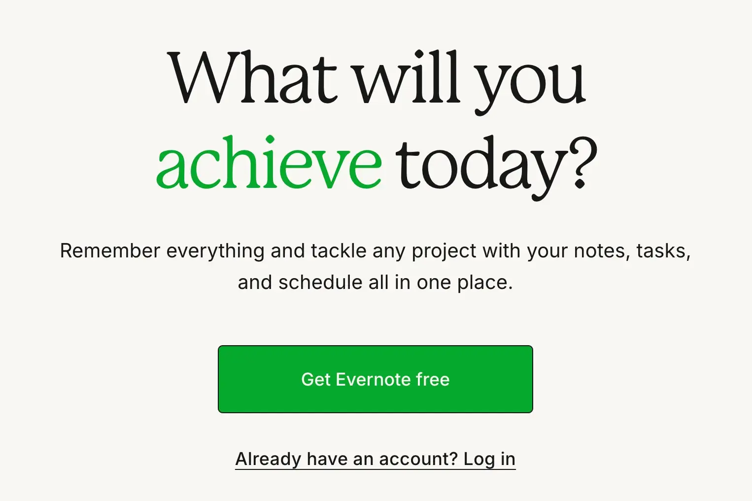 evernote cta example.