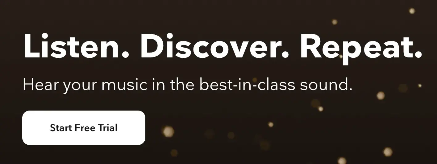 tidal cta example.