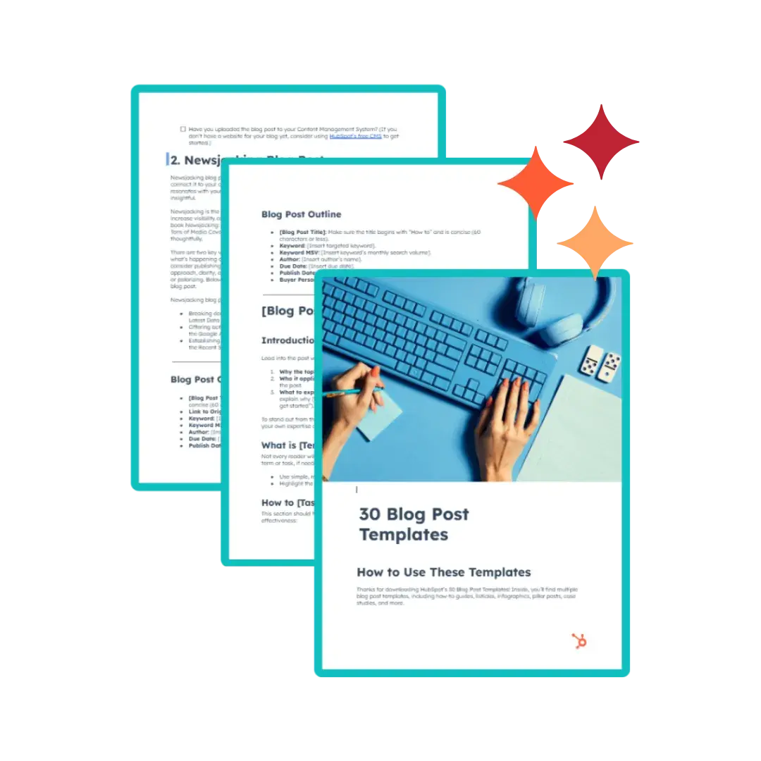 blog post templates every marketer needs.