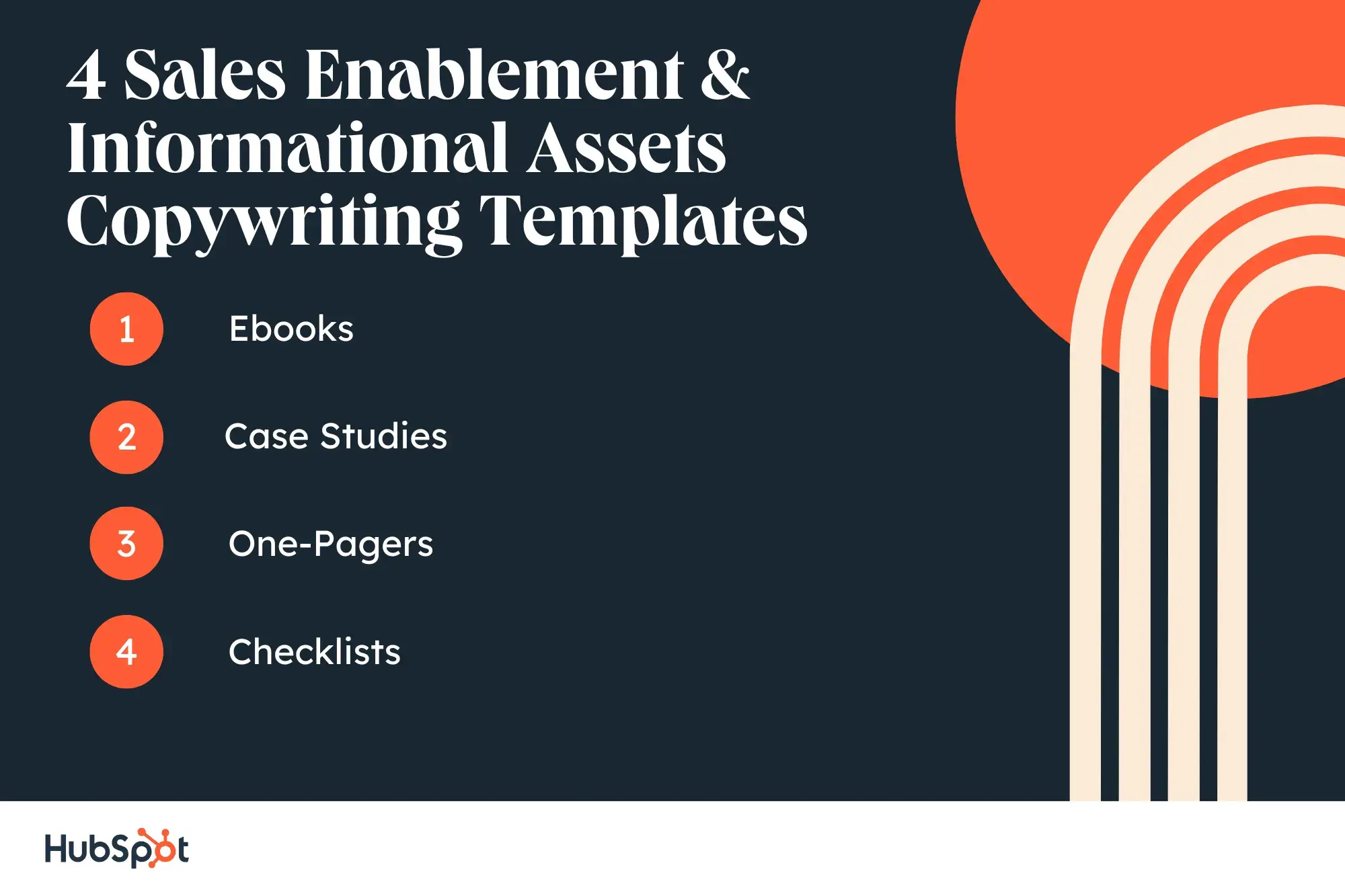 copywriting templates, 4 sales enablement & informational assets copywriting templates