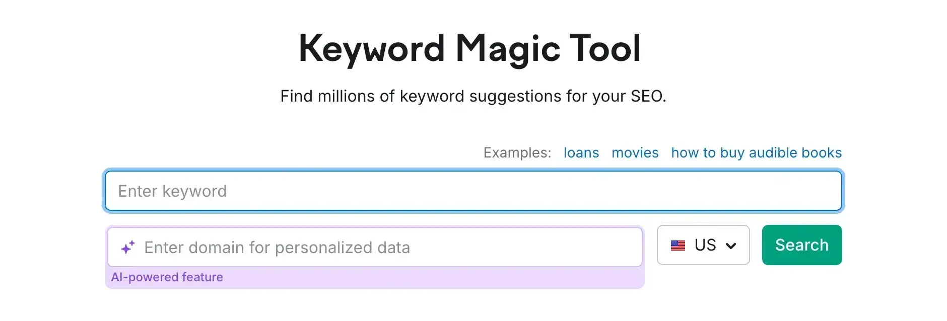 semrush seo research keyword magic tool is popular.