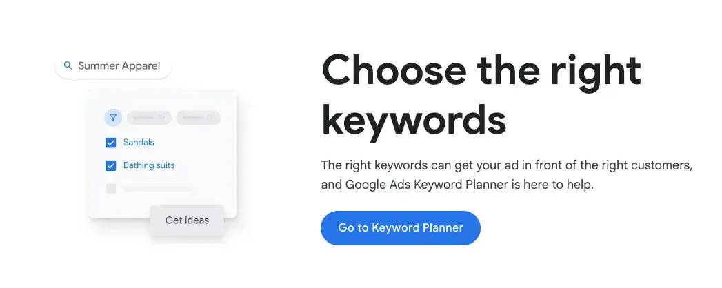 google’s keywords planner is a popular free seo research tool.