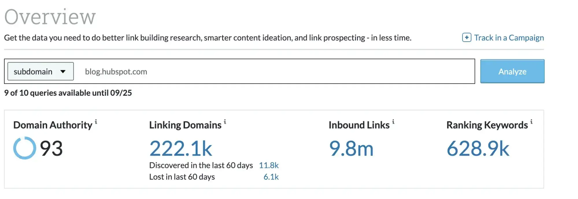 domain authority and linking is important for seo and trust