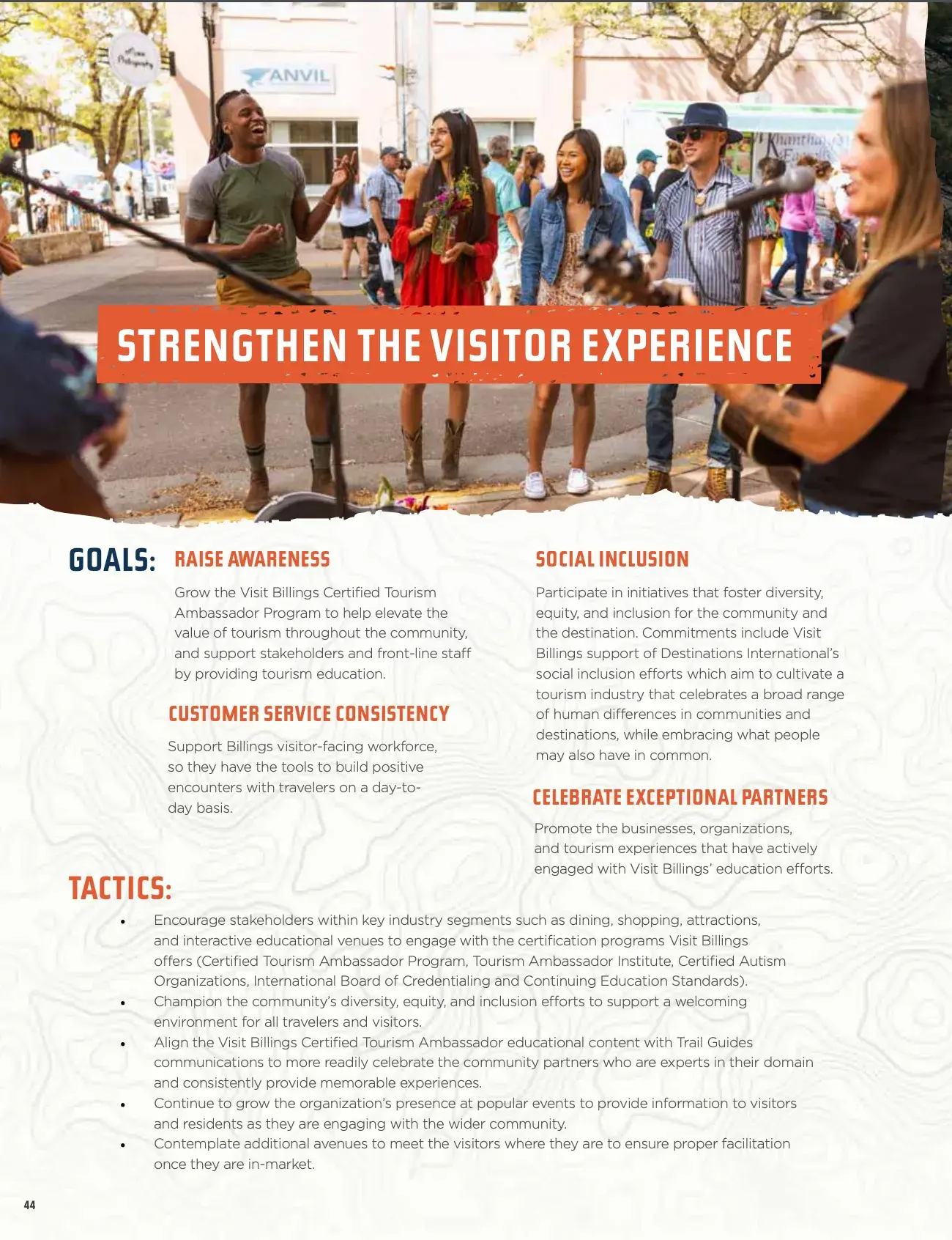 marketing plan, visit billings montana