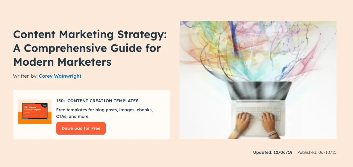 marketing plan, content marketing strategy: a comprehensive guide