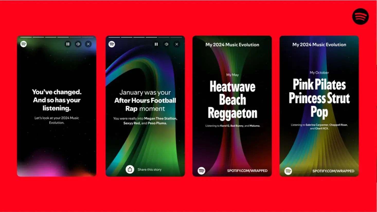 highlights from spotify wrapped 2024