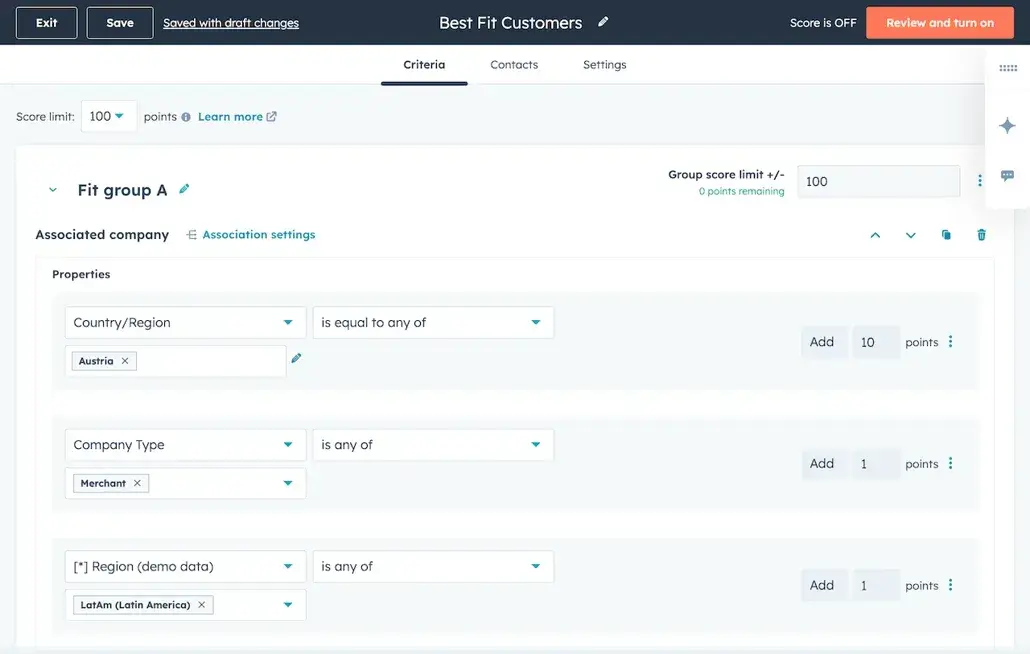 sales pipeline stages, hubpost’s lead scoring software