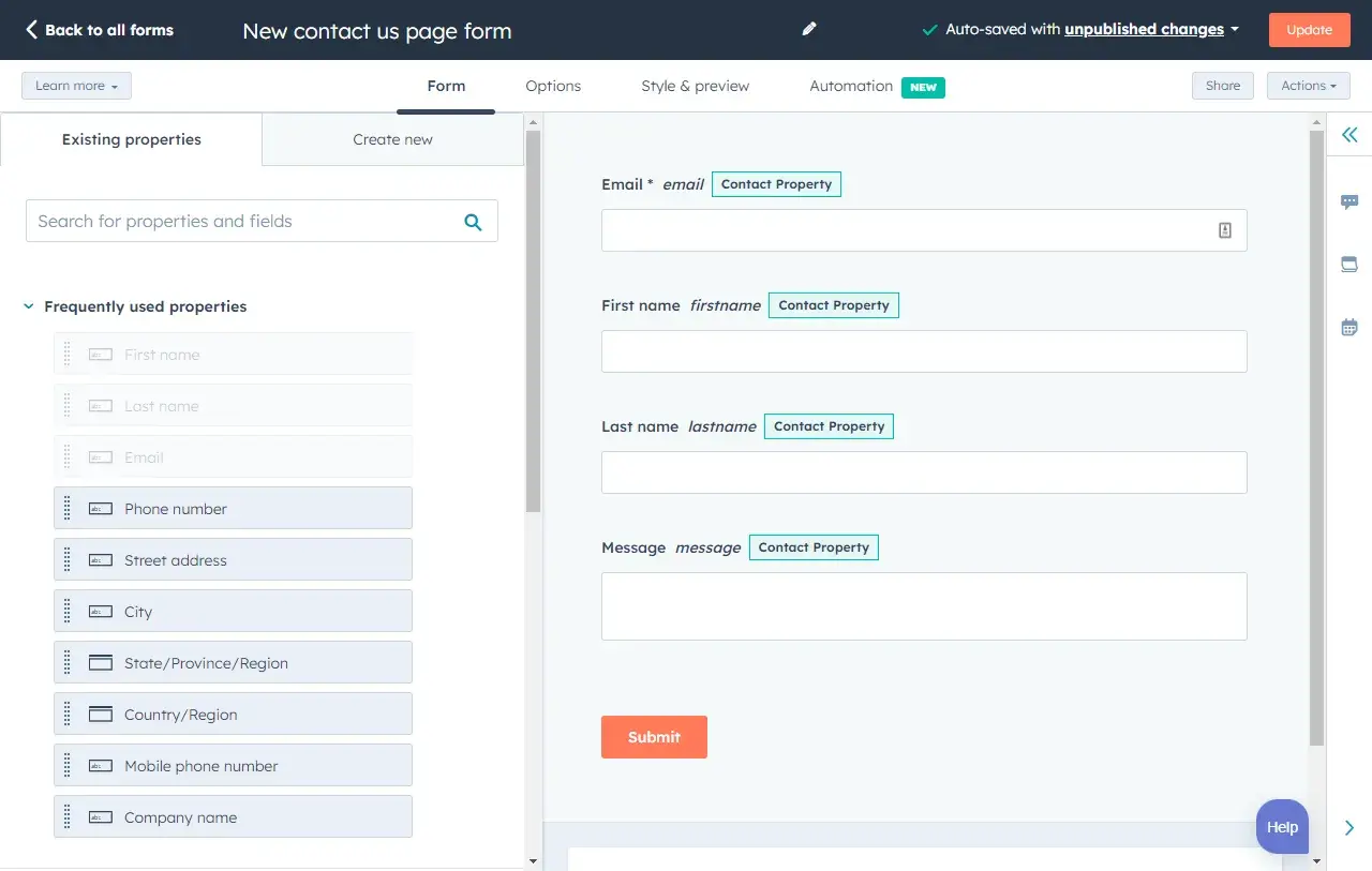 hubspot free survey maker