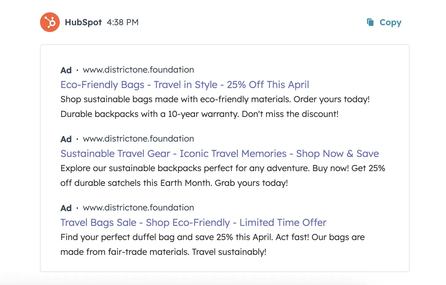 low budget campaigns: generative ai in google ads marketing by hubspot