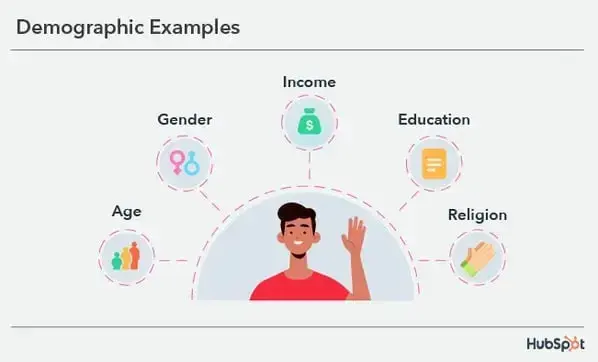 examples of demographics, demographic questions